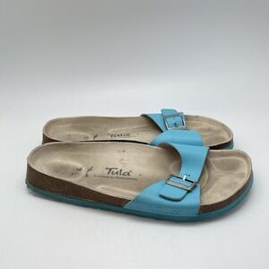 Tula By Birkenstock Sandals Womens 42 EU 11 US‎ Narrow Slide Blue Casual Slip On